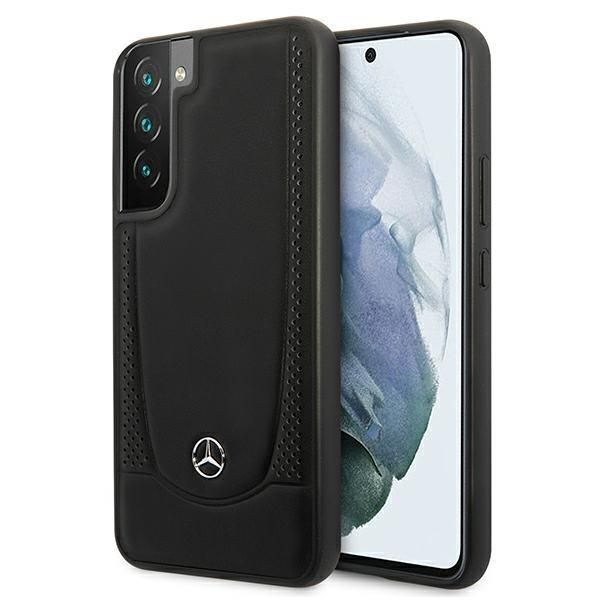 Back panel cover Mercedes-Benz Mercedes Leather Urban Line Case for Samsung Galaxy S22+ - Black