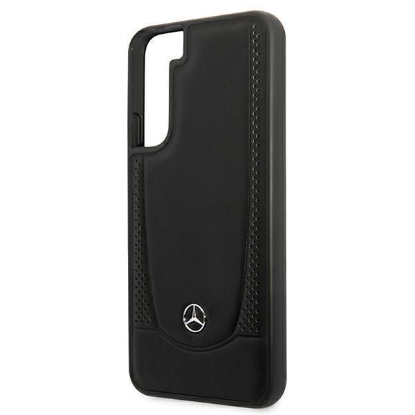 Back panel cover Mercedes-Benz Mercedes Leather Urban Line Case for Samsung Galaxy S22+ - Black