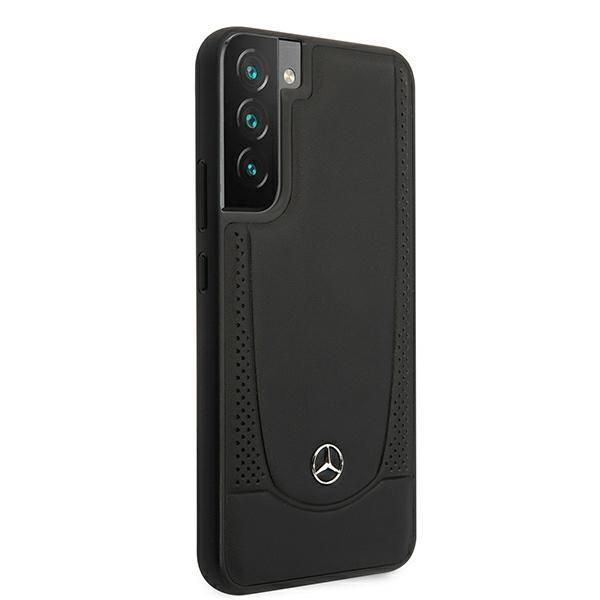 Back panel cover Mercedes-Benz Mercedes Leather Urban Line Case for Samsung Galaxy S22+ - Black