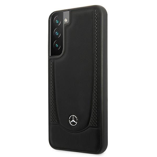 Back panel cover Mercedes-Benz Mercedes Leather Urban Line Case for Samsung Galaxy S22+ - Black