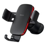 Auto holder Baseus  Baseus Metal Age II gravitational car phone holder for ventilation grille black (SUJS000001) 