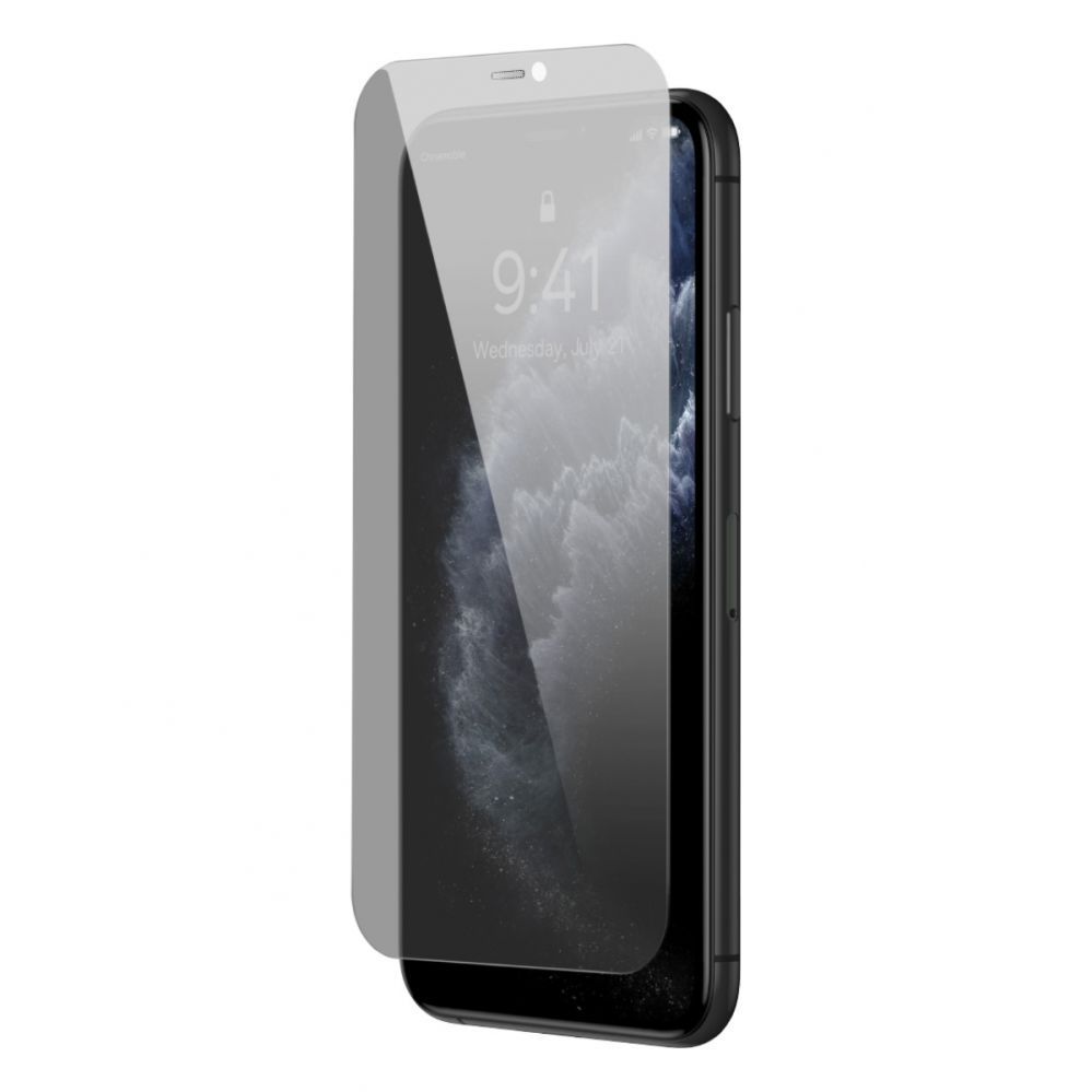 Aizsargstikls Baseus Baseus Privacy Anti Spy tempered glass for iPhone 11 Pro Max / iPhone XS Max with positioner