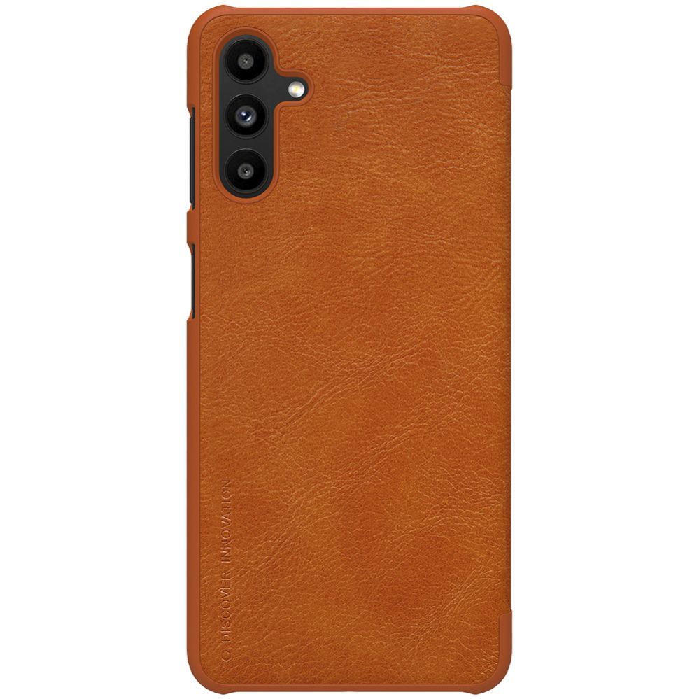 Aizmugurējais vāciņš Nillkin Nillkin Qin leather holster case for Samsung Galaxy A13 5G brown
