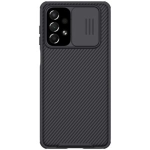 Nugarėlės dėklai Nillkin  Nillkin CamShield Pro Case Armored Case Cover Camera Protector for Samsung Galaxy A73 Black 