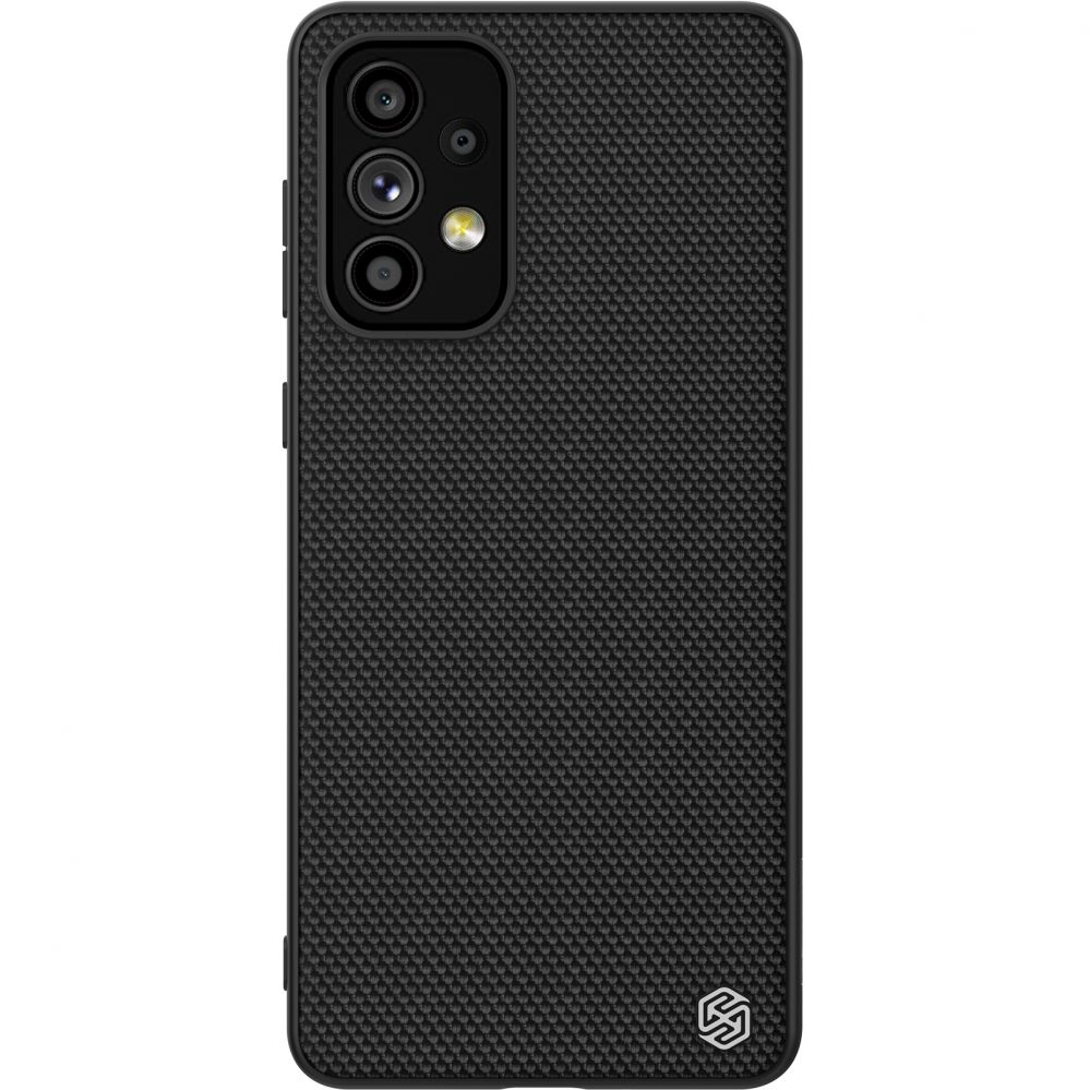 Nugarėlės dėklai Nillkin Nillkin Textured Case durable reinforced case with gel frame and nylon back for Samsung Galaxy A73 black