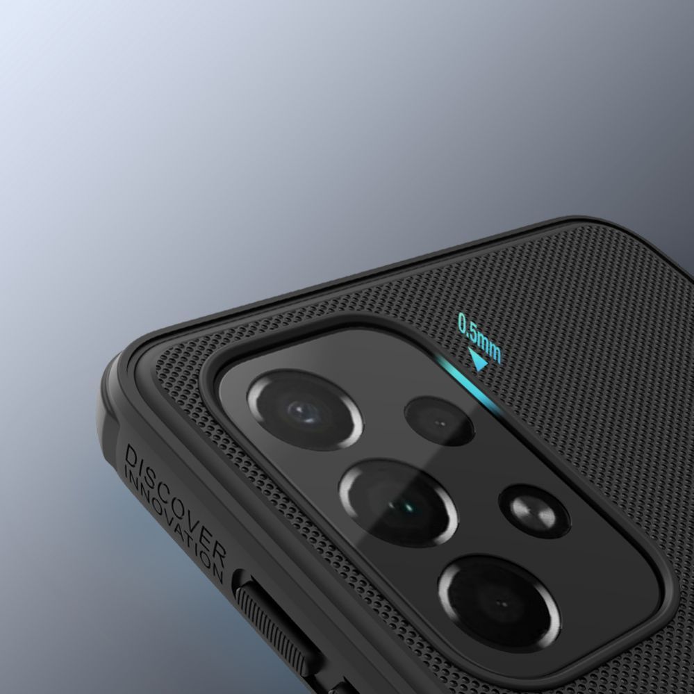Back panel cover Nillkin Nillkin Super Frosted Shield Pro durable case cover for Samsung Galaxy A73 black