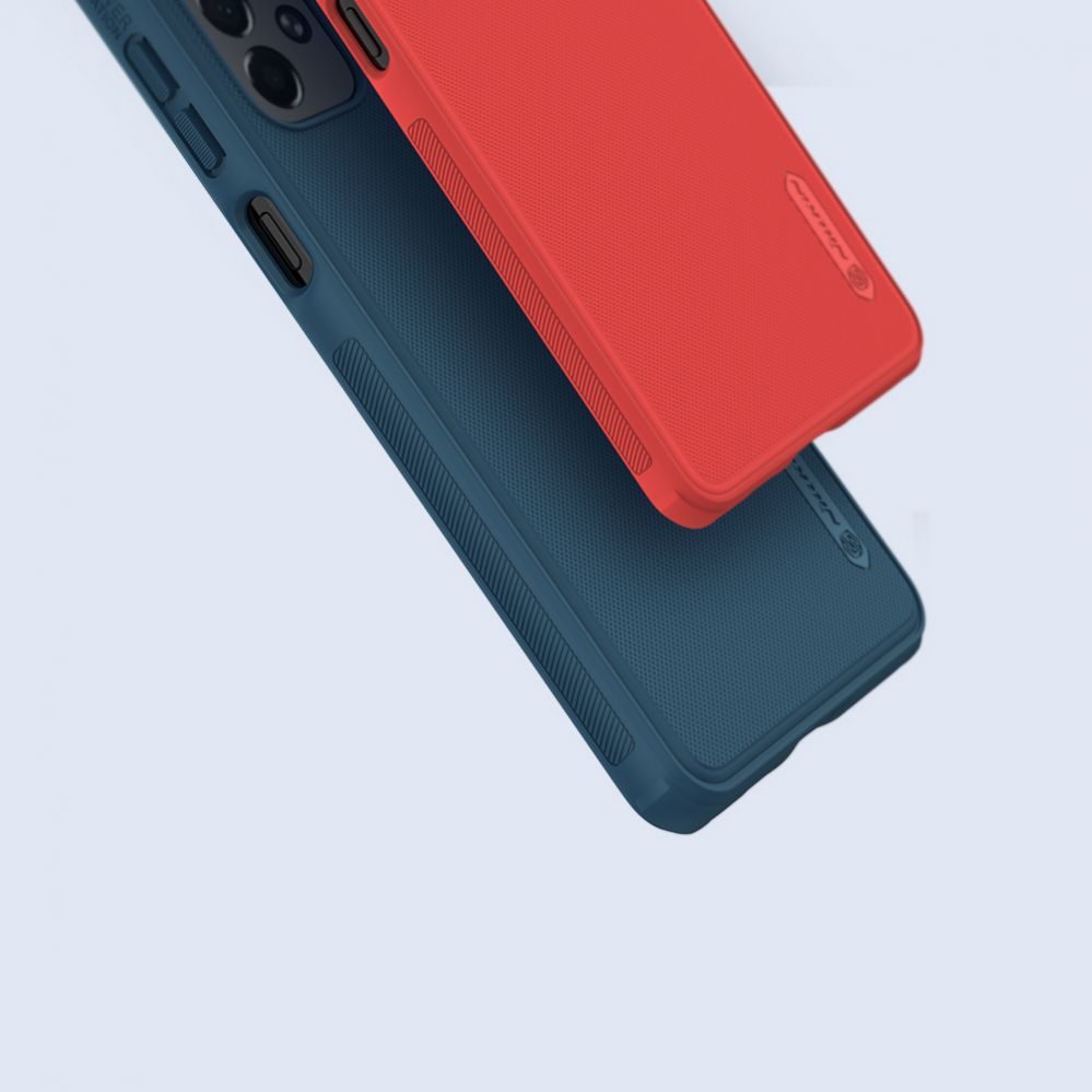 Back panel cover Nillkin Nillkin Super Frosted Shield Pro durable case cover for Samsung Galaxy A73 black