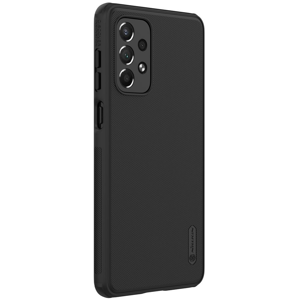 Back panel cover Nillkin Nillkin Super Frosted Shield Pro durable case cover for Samsung Galaxy A73 black