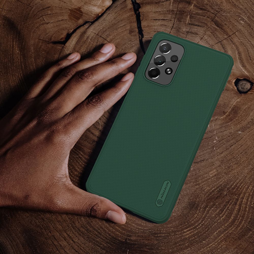 Back panel cover Nillkin Nillkin Super Frosted Shield Pro durable case cover for Samsung Galaxy A73 black