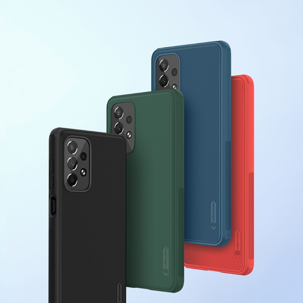 Back panel cover Nillkin Nillkin Super Frosted Shield Pro durable case cover for Samsung Galaxy A73 black