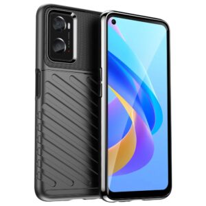 Nugarėlės dėklai Hurtel  Thunder Case flexible armored cover for Oppo A76 / Oppo A36 / Realme 9i black 
