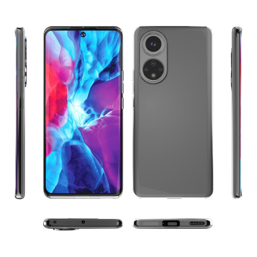 Back panel cover Hurtel Ultra Clear 0.5mm Honor 50 SE Gel Cover transparent