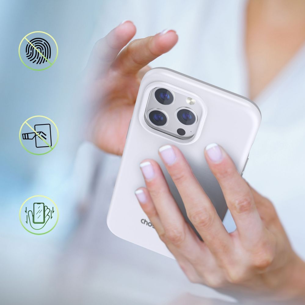 Tagakaaned Choetech Choetech MFM Anti-drop case Made For MagSafe for iPhone 13 Pro white (PC0113-MFM-WH)