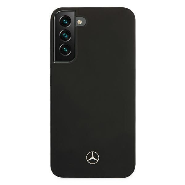 Back panel cover Mercedes-Benz Mercedes Silicone Line Case for Samsung Galaxy S22+ - Black