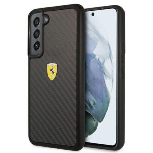 Aizmugurējais vāciņš Ferrari  Ferrari FEHCS22MFCAK S22+ S906 black/black hardcase On Track Real Carbon