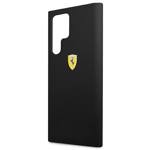 Tagakaaned Ferrari Ferrari FESSIHCS22LBK S22 Ultra S908 black/black hardcase On Track Silicone