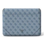 Aizmugurējais vāciņš Guess  Guess 4G Uptown Triangle Logo case for a 16" laptop - blue