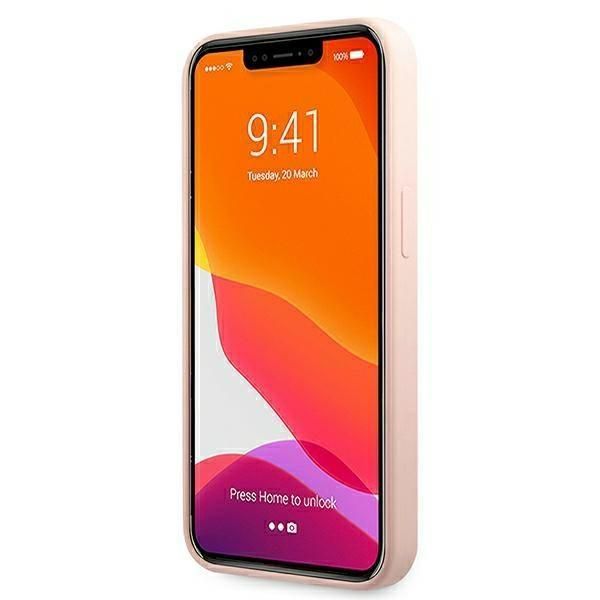 Aizmugurējais vāciņš Karl Lagerfeld Karl Lagerfeld KLHMP13XSSKCI iPhone 13 Pro Max 6,7" hardcase jasnoróżowy/light pink Silicone Ikonik Karl & Choupette Magsafe