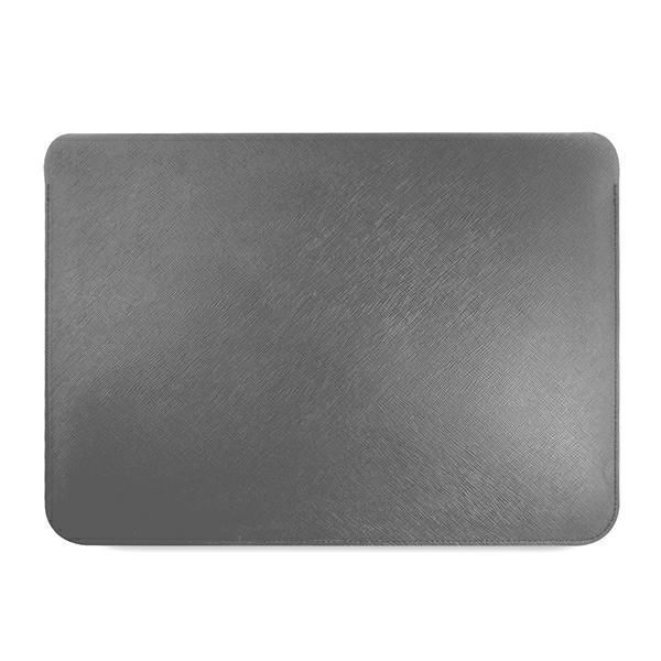 Tagakaaned Karl Lagerfeld Karl Lagerfeld Saffiano Ikonik Karl case for a 16" laptop - silver