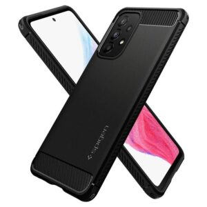 Aizmugurējais vāciņš Spigen  Spigen Rugged Armor Case for Samsung Galaxy A53 5G - Matte Black 