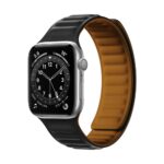 Nugarėlės dėklai Hurtel - Magnetic Strap Magnetic Strap Bracelet for Apple Watch 38/40mm - Black 
