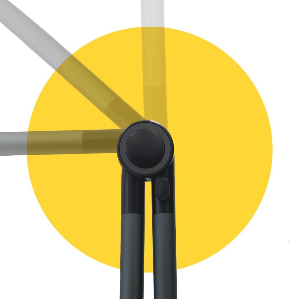 Auto holder Wozinsky Wozinsky long flexible phone and tablet holder black (WTHBK5)