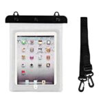 Tagakaaned Hurtel  Waterproof PVC tablet case - white 