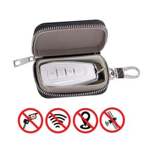 Aizmugurējais vāciņš Hurtel  Anti-theft Car Key Case Blocking Radio Waves Faraday Box Faraday Cage Black 