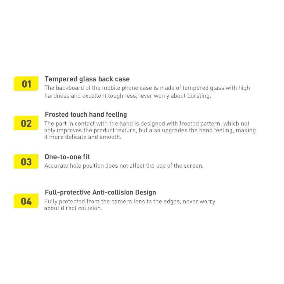 Tagakaaned Baseus Baseus Frosted Glass Case Cover for iPhone 13 Pro Max Hard Cover with Gel Frame black (ARWS001101)