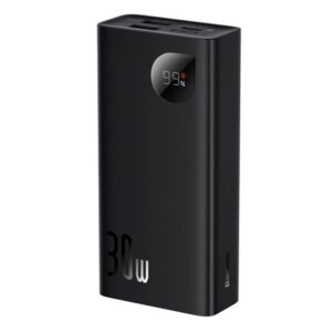 Power bank Baseus  Baseus Adaman power bank 20000mAh 30W black + USB Type C cable (PPAD030001) 
