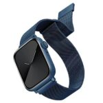 Tagakaaned UNIQ  Uniq Dante Stainless Steel Strap for Apple Watch 1/2/3/4/5/6/7/8/SE/SE2 38/40/41mm - Blue 