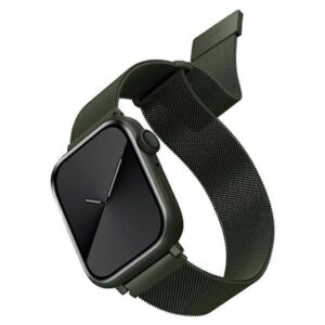 Nugarėlės dėklai UNIQ  Uniq Dante Stainless Steel strap for Apple Watch 1/2/3/4/5/6/7/8/SE/SE2 38/40/41mm - green 