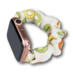 Aizmugurējais vāciņš Hurtel  Fabric band for Apple Watch 38 / 40 / 41 mm strap bracelet rubber band - kiwi 