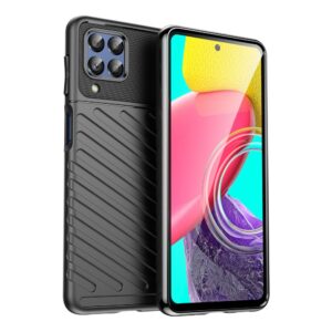 Nugarėlės dėklai Hurtel  Thunder Case flexible armored cover for Samsung Galaxy M53 5G black 
