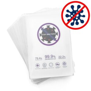 Apsauginė plėvelė Hurtel  50 pcs. Hydrogel, antibacterial, self-healing foil for cutting with a plotter (18cm x 12cm) 