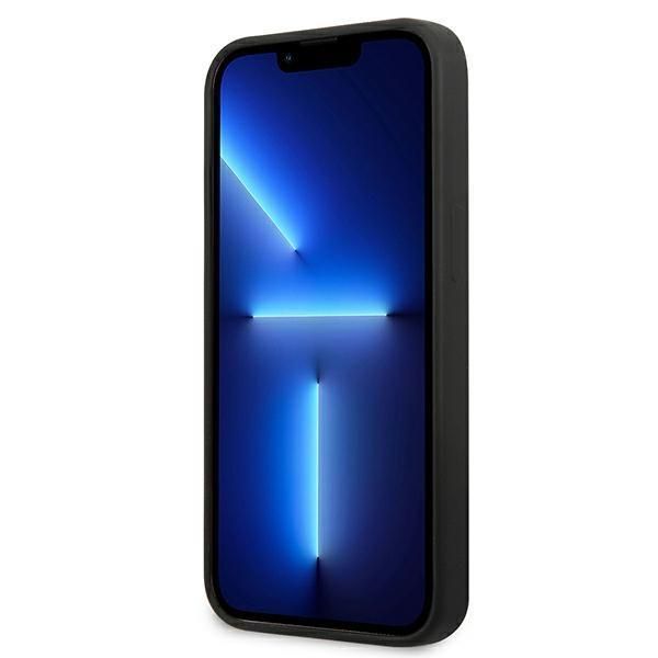 Aizmugurējais vāciņš Karl Lagerfeld Karl Lagerfeld KLHCP13SSLMP1K iPhone 13 mini 5,4" hardcase czarny/black Silicone Plaque