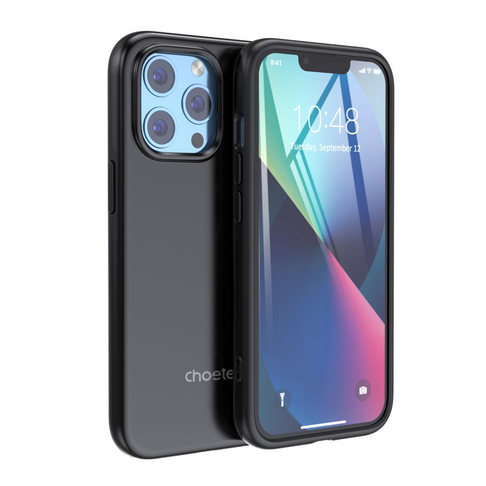 Tagakaaned Choetech Choetech MFM Anti-drop Case Cover for iPhone 13 Pro Max black (PC0114-MFM-BK)