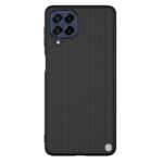 Back panel cover Nillkin  Nillkin Textured Case durable reinforced case with gel frame and nylon back for Samsung Galaxy M53 5G black