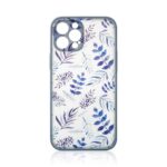 Чехол на заднюю панель Hurtel  Design Case for iPhone 12 Pro Max flower case dark blue 