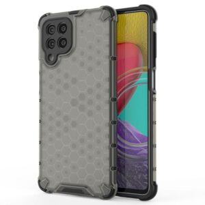 Aizmugurējais vāciņš Hurtel  Honeycomb case armored cover with a gel frame for Samsung Galaxy M53 5G black 