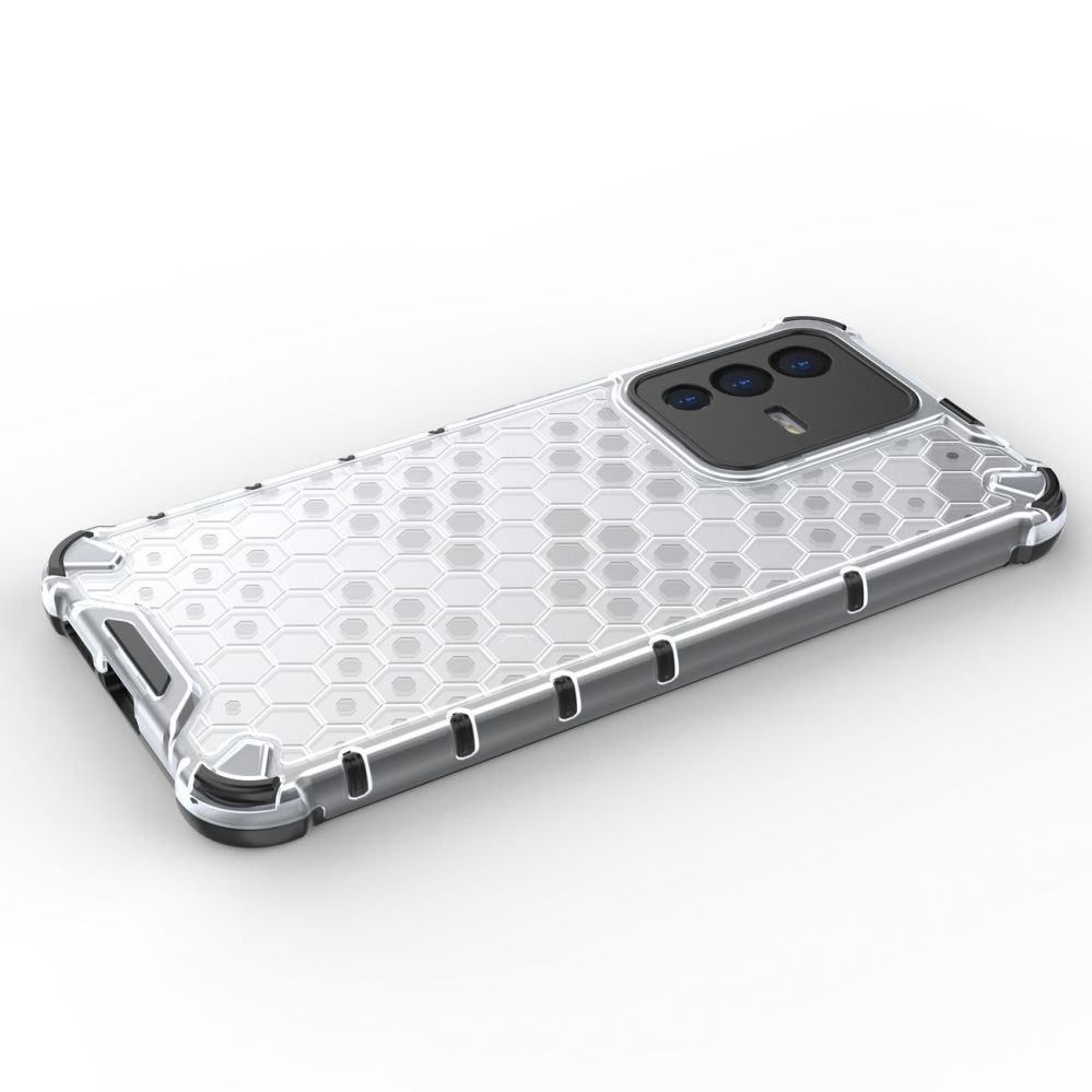 Tagakaaned Hurtel - Honeycomb case armored cover with a gel frame Vivo V23 5G black