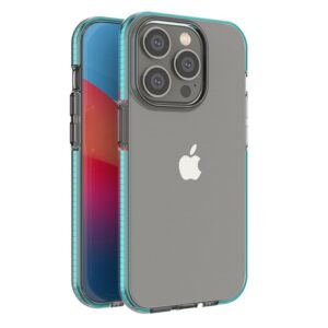 Nugarėlės dėklai Hurtel  Spring Case case for iPhone 14 Pro silicone case with a frame light blue 