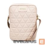 Back panel cover Guess  Guess Bag GUTB10QLPK 10" pink/pink Quilted Tablet Bag 