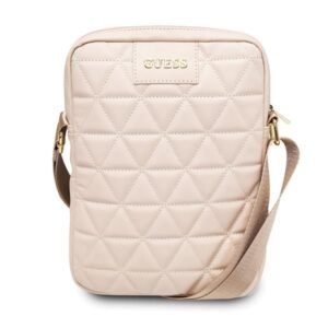 Aizmugurējais vāciņš Guess  Guess Bag GUTB10QLPK 10" pink/pink Quilted Tablet Bag
