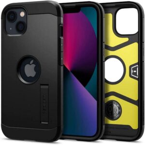 Aizmugurējais vāciņš Spigen  Spigen Tough Armor iPhone 13 Case - Black 