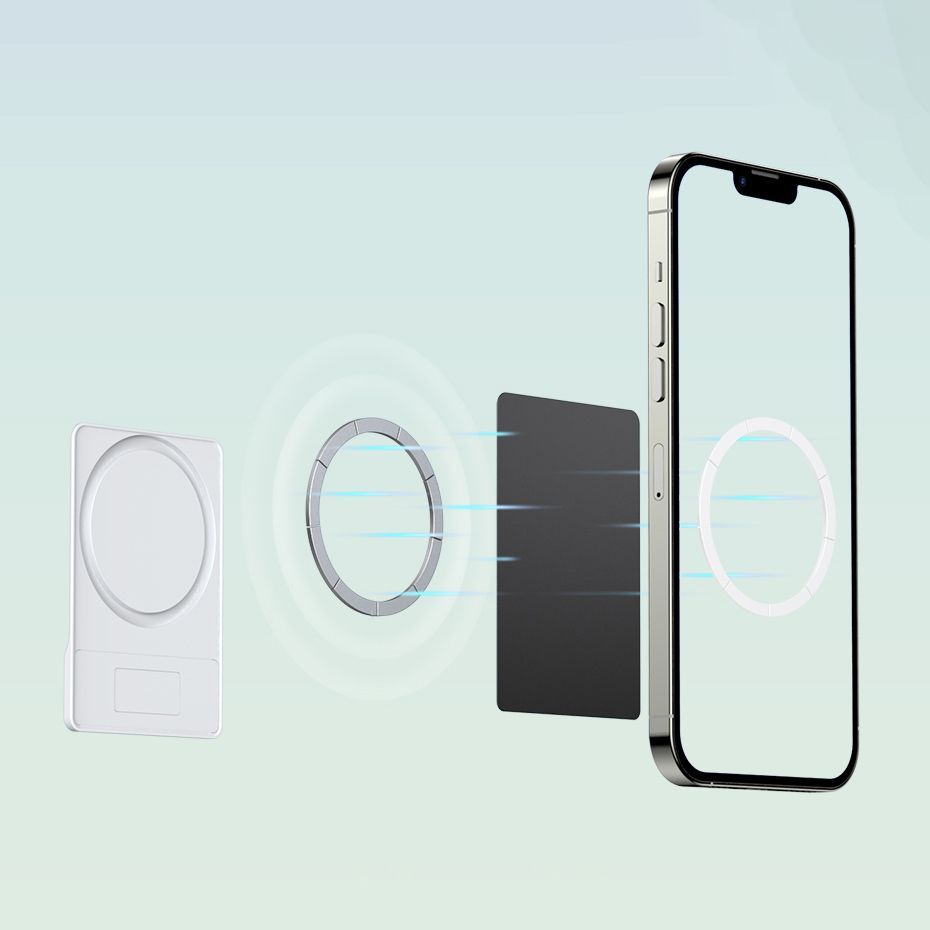 Other Baseus Baseus folding stand with magnetic holder white (LUXZ010002)