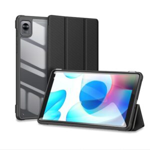 Nugarėlės dėklai Dux Ducis  Dux Ducis Toby Armored Flip Smart Case for Realme Pad Mini black 