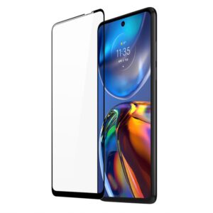 Apsauginiai stiklai Dux Ducis  Dux Ducis 10D Tempered Glass 9H full screen tempered glass with frame Motorola Moto E32 black (case friendly) 