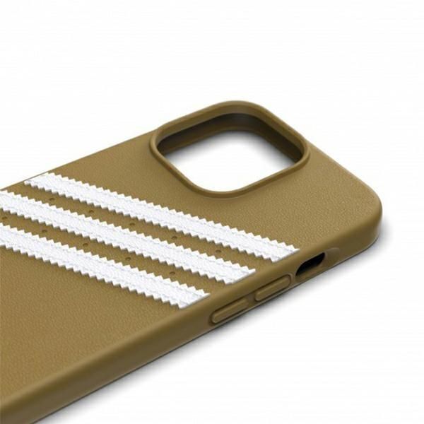 Tagakaaned Adidas Adidas OR Moulded PU iPhone 13 Pro Max 6,7" beżowo-złoty/beige-gold 47807