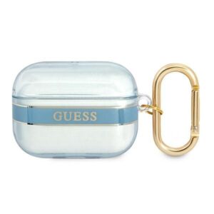 Aizmugurējais vāciņš Guess  Guess GUAPHHTSB AirPods Pro cover blue/blue Strap Collection